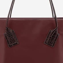 Load image into Gallery viewer, Lydia Nylon Tote - Burgundy