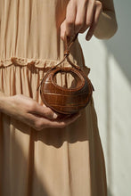 Load image into Gallery viewer, Rantan Super Mini Bag - Brown Croc
