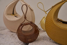 Load image into Gallery viewer, Rantan Super Mini Bag - Brown Croc
