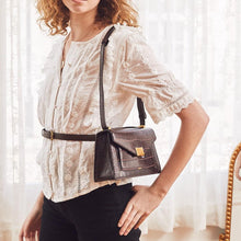 Load image into Gallery viewer, Lilian Bag - Brown Croc
