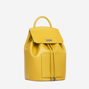 The Drawstring Backpack - Yellow