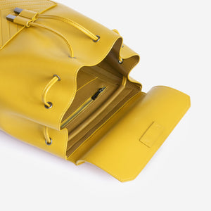 The Drawstring Backpack - Yellow