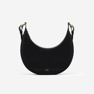 Carly Nylon Saddle Bag - Black