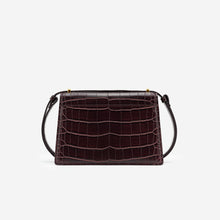 Load image into Gallery viewer, Lilian Bag - Brown Croc
