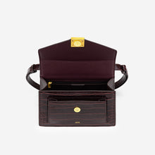 Load image into Gallery viewer, Lilian Bag - Brown Croc
