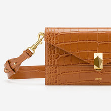 Load image into Gallery viewer, Jane Crossbody Bag - Toffee Croc
