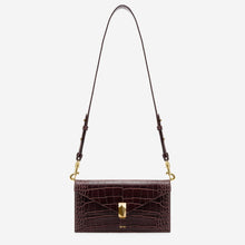 Load image into Gallery viewer, Jane Crossbody Bag - Brown Croc
