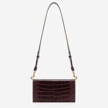 Load image into Gallery viewer, Jane Crossbody Bag - Brown Croc
