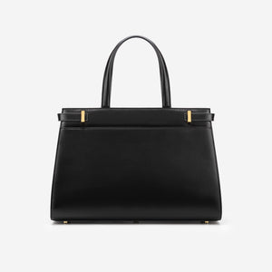 Alexandra Satchel Bag- Black