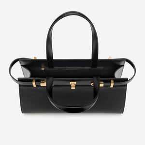 Alexandra Satchel Bag- Black