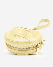 Load image into Gallery viewer, Rantan Super Mini Bag - Light Yellow Croc
