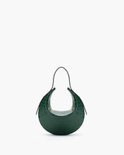 Load image into Gallery viewer, Rantan Bag - Dark Green Croc
