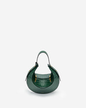 Load image into Gallery viewer, Rantan Bag - Dark Green Croc
