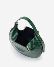 Load image into Gallery viewer, Rantan Bag - Dark Green Croc
