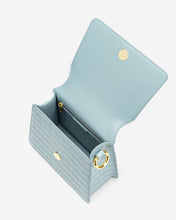 Load image into Gallery viewer, The Fae Top Handle Bag - Ice Croc
