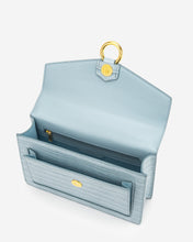 Load image into Gallery viewer, The Envelope Chain Crossbody - Ice Croc
