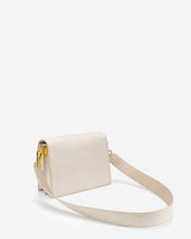 Load image into Gallery viewer, Mini Flap Bag - Ivory Lizard
