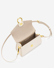 Load image into Gallery viewer, Stella Top Handle Bag - Ivory Lizard
