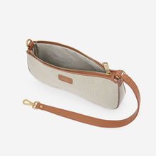 Load image into Gallery viewer, Eva Shoulder Bag - Beige Canvas
