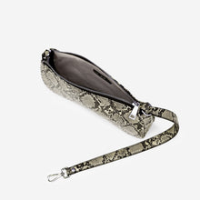 Load image into Gallery viewer, Eva Shoulder Bag - Natural Snake Embossed

