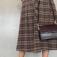 Load image into Gallery viewer, Strap for Mini Flap - Black Croc
