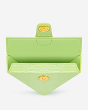Load image into Gallery viewer, Triangle Mini Box - Lime Green Lizard

