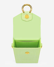 Load image into Gallery viewer, Lola Chain Phone Case - Lime Green Lizard
