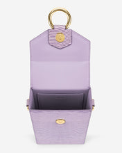 Load image into Gallery viewer, Lola Chain Phone Case - Purple Lizard

