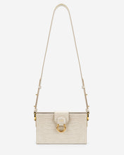 Load image into Gallery viewer, Grace Box Bag - Ivory  Croc
