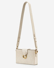 Load image into Gallery viewer, Grace Box Bag - Ivory  Croc
