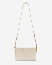 Load image into Gallery viewer, Grace Box Bag - Ivory  Croc
