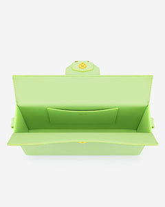 Grace Box Bag - Lime Green Lizard