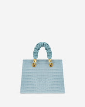 Load image into Gallery viewer, Ella Top Handle Bag - Ice Croc

