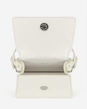 Load image into Gallery viewer, Fae Mini Top Handle Bag - White Lizard
