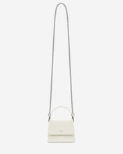 Load image into Gallery viewer, Fae Mini Top Handle Bag - White Lizard
