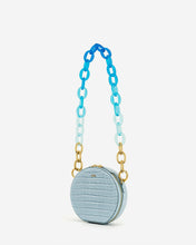 Load image into Gallery viewer, Luna Gradient Acrylic Chain Circle Shoulder Bag - Ice Croc
