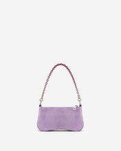 Load image into Gallery viewer, Eva Mini Gradient Chain Shoulder Bag - Purple Lizard
