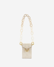 Load image into Gallery viewer, Mya Gradient Acrylic Chain Strap - Ivory
