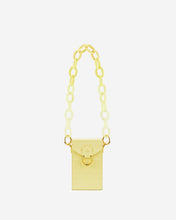 Load image into Gallery viewer, Mya Gradient Acrylic Chain Strap - Yellow
