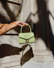 Load image into Gallery viewer, Stella Top Handle Bag - Sage Green Croc
